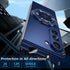 Magnetic Galaxy Z Fold 5 5G Case - Lightweight, Slim Fit Drop Protection, Shockproof Cover, Blue