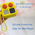 Silicone Shell Cover Case for Yoto Mini Player, Protective Sleeve for Yoto Mini Bluetooth Speaker (Yellow)