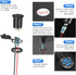 12V USB Aluminum Car Charger Socket, PD 3.0 Type C and Dual Quick Charge 3.0 USB Port for Car Boat Marine RV