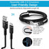 Motorola Coiled USB C to USB A Charger Cable, Fast Charging 3FT for Moto G Razr Ultra, Moto Edge Ultra Pro,
