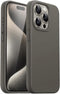 JETech Silicone Case for iPhone 15 Pro 6.1-Inch, Silky-Soft Touch Full-Body Protective Phone Case, Clay
