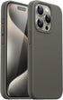 JETech Silicone Case for iPhone 15 Pro 6.1-Inch, Silky-Soft Touch Full-Body Protective Phone Case, Clay