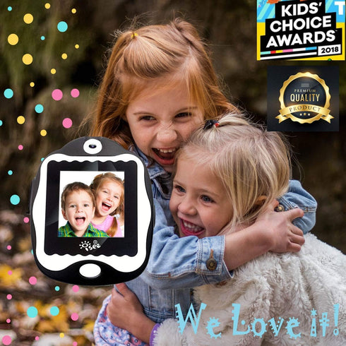 Durable Smart Watch for Kids - Digital Video Games, Built-in Selfie-Camera, Educational Toys for Kids Ages 4-8 Girls
