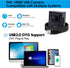 SVPRO 1080P 180 USB PC Webcam Wide Angle Fisheye Degree, High Resolution Industrial USB Camera for HD Security