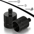 Xyembu 2PCS 5/8-11 1/4 Tripod Adapter Female to Male Laser Level Tripod Conversion Thread for Various Photography