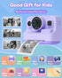 Dylanto Instant Print Camera for Kids, 2.4 Inch Screen, Portable Instant Cameras, Christmas Birthday Gifts for Girls