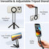 Itramax 17 16 15 14 13 12 11& Magnetic Phone Tripod Stand,Foldable Pocket Cell Phone Mount,Adjustable Travel Gym Selfie
