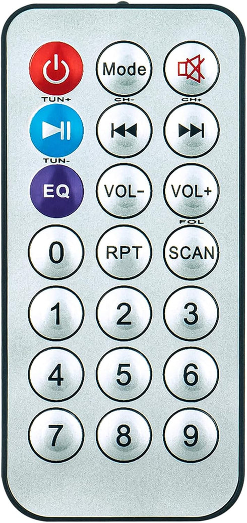 Replacement Remote Control Commander for QFX Portable Speaker PBX-81 PBX-800TWS PBX-210