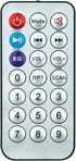 Replacement Remote Control Commander for QFX Portable Speaker PBX-81 PBX-800TWS PBX-210