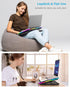 KeiBn Upgrade Laptop Cooling Pad, RGB Lights with 6 Fans for 15.6-17.3 Inch Laptops, 7 Height Stands, 10 Modes Light, 2