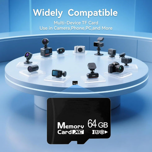 Heart Link 64GB Micro SD Card - Fast and Reliable Storage