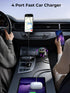 70W 4 Port Super Fast USB C Car Charger Adapter - Essential for Family Travel