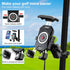 Roykaw Golf Cart Phone Mount Holder - Qi 15W Wireless & Type C 20W Fast Charging for iPhone/Galaxy/Google Pixel