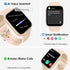 Smart Watch for Women, 1.75" AMOLED Fitness Tracker with Answer/Make Call, Heart Rate Monitor, IP68 Waterproof