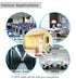 HRIOEKAX RJ45 RJ45 1 3 Cat5, Cat5e, Cat6, Cat7 Set-top Upgrade Ethernet Splitter Cable, Male to Female Network Splitter