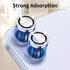 Hsefo 17, 9H Camera Lens Protector for iPhone Ultra-thin Tempered Glass, Diamond Bling Cute Girly Metal Individual