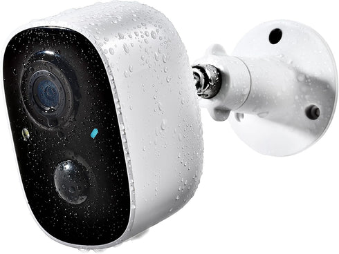 Security Camera Wireless Outdoor - 2-Way Talk Battery Powered Wi-Fi Cameras, 1080P Night Vision, IP65 Weatherproof