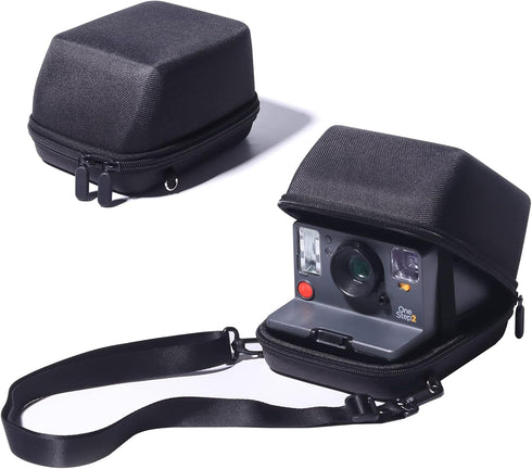 Protective Hard Shell Case for Polaroid OneStep Instant Film Cameras - Black