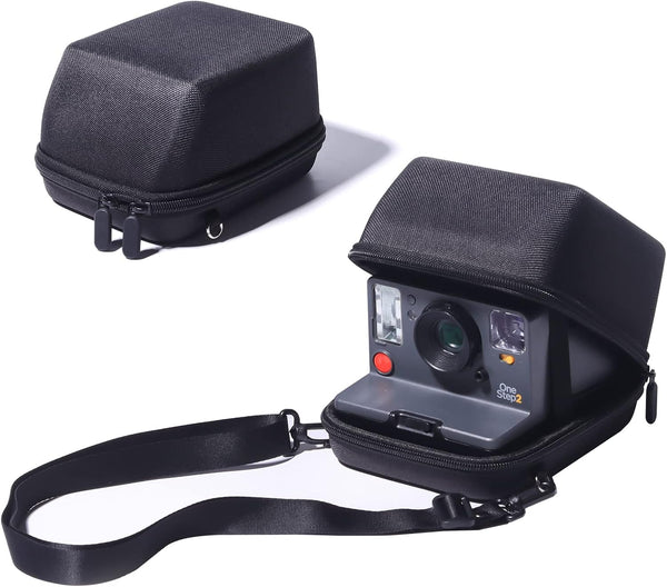 Protective Hard Shell Case for Polaroid OneStep Instant Film Cameras - Black