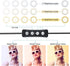 LED Ring Light 6" with Tripod Stand for YouTube Video and Makeup, Mini Camera Light with Cell Phone Holder