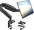 MOUNT PRO Single Monitor Desk Mount - Articulating Gas Spring Arm for 13 to 32 Inch LCD Monitors