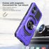 Ailiber Purple OnePlus Nord N20 5G Case, Heavy Duty Shockproof Protective Cover with Screen Protector and Ring
