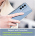 Samsung Galaxy A15 5G Case - Military-Grade Shockproof, Crystal Clear, with Tempered Glass Protector & 4 Built-in