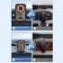 Car Charger, 15W Auto Clamping Charger Mount, 360° Rotatable Phone Mount for Car Vent, Anti Mistake Touch, for iPhone