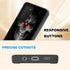 Samsung Galaxy A03s Phone Case with Screen Protector, Skull Finger, Heavy Duty Rugged Non-slip Shockproof Cover