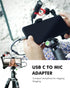 USB C to 3.5mm Headphone Microphone TRRS Jack Adapter Type C Audio Dongle for Google Pixel Samsung Galaxy
