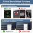 Maozhren TV Stand for Insignia TV Legs Replacement, Not Universal, Easy to Install, for Insignia TV Stand Legs, Please