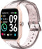 TOOBUR Smart Watch Band Compatible, Lamshaw Women Soft Silicone Glitter Clear Sport Strap for IDW13 1.8" Smart Watch