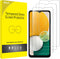 JETech 9H Tempered Glass Screen Protector for Samsung Galaxy A13/A13 5G/A12, HD Clear, Anti-Scratch, 3-Pack.