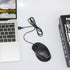 G222 Silent Computer Mouse Wired 2 Pack - Home & Office Optical USB Mouse, 800/1200 DPI Corded
