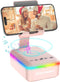 JTEMAN Gifts for Men Women, Cell Phone Stand with Bluetooth Speaker and LED Light, Unique Birthday Gifts for Dad, Mom