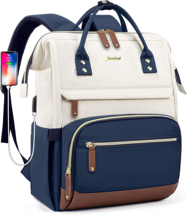 Focdod Laptop Backpack for Womem Work Bags: 15.6 Inch Travel BackPacks Durable