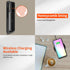 Rossy Wallet Case for Samsung Galaxy A11, Dual Layer Hybrid Soft Silicone Hard PC with Kickstand
