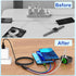 Upgraded Multi Charging Cable for Apple Watch, Magnetic Wireless iWatch Charger, Nylon Braided USB C/Lightning/Micro 4FT
