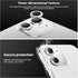 Tensea 9H Tempered Glass Camera Lens Protector for iPhone 12 & 12 mini (2020) - Diamond, 5.4" & 6.1" Compatible.