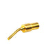 CERRXIAN Gold Plated 2mm Banana Plug Screw Type Audio Speaker Cable Connector Adapter (10-Pack)