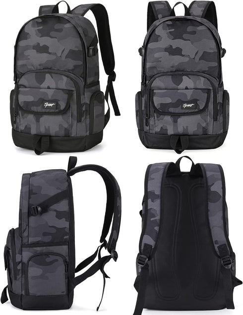 rickyh style Lightweight School Backpack Travel Bag for Men & Women with Laptop Compartment