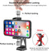 Peastrex 360Ball Metal Phone Tripod Mount Extra Deep Clamp with Arca Port Cold Shoe Head Cellphone Tripod Adapter
