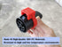 Tesla Model 3/Y Charger Lock for J1772 Adapter - Red, 2PACK (Works with Non Flange Adapter, Not for Model S/X)