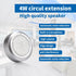 Window Intercom System, 2 Way Voice Transmission, High Power Intercom for Bank, Hospital, Station, Store
