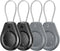 Waterproof AirTag Keychain Holder - 4 Pack, Ultra Durable Lock Case with Wire Cable, Compatible with Apple AirTags,