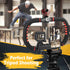 Zeadio Camera Smartphone Stabilizer, Handheld Video Rig for All Cameras, Camcorders, Action Cameras, Smartphones