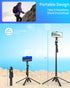 Free Fashion 71" Selfie Stick Quadpod, Phone Stand,Cell Phone Tripod with Wireless Remote, iPhone Quadpod Stand,Selfie