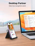 UGREEN Cell Phone Stand for Desk - Foldable Portable Adjustable Phone Holder Compatible with iPhone 15 14 13 Pro Max,