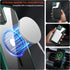 TENDLIN iPhone 11 Magnetic Case - Crystal Clear Hard Back, Soft Bumper, MagSafe Compatible, Protective (Green)