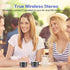 LENRUE Portable Bluetooth Speakers, Wireless Speaker with Clear Sound, Long Playtime, Small Mini Metal Speaker,
